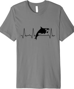 Heartbeat Orca Premium T-Shirt