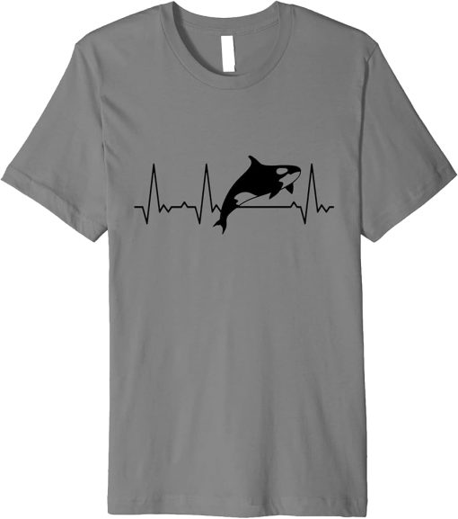 Heartbeat Orca Premium T-Shirt