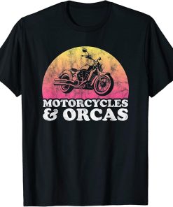 Motorcycle and Orca Motorcycles and Orcas T-Shirt