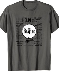 Beatles Singles World Art T-Shirt