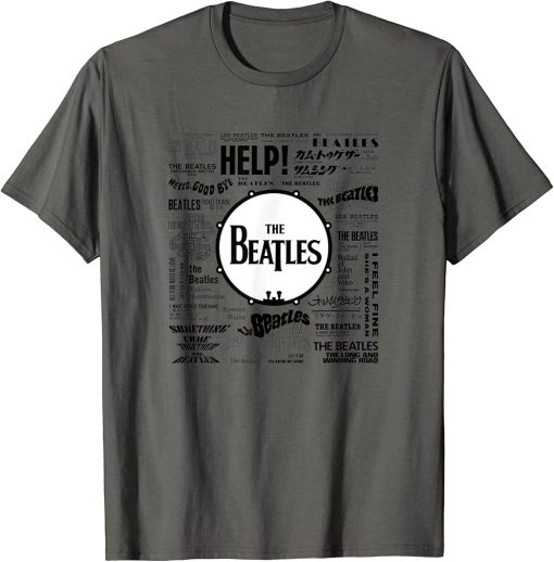 Beatles Singles World Art T-Shirt